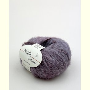 Permin - Nellie - alpaca/bomuld/uld garn - Blueberry 21 - 50g