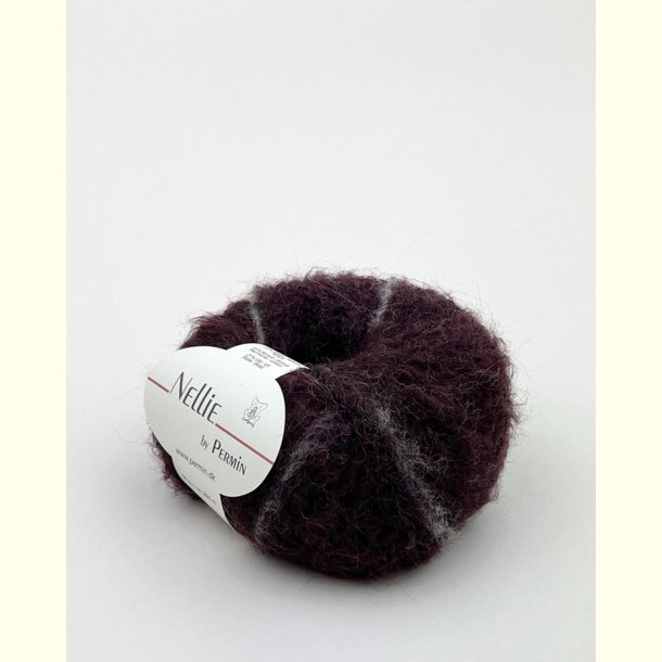 Permin - Nellie - alpaca/bomuld/uld garn - Noir 23 - 50g