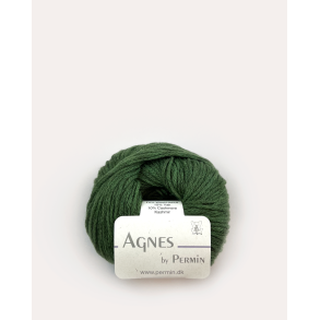 Permin - Agnes - merino/yak/cashmere uldgarn - Mosgrn (07) - 25g