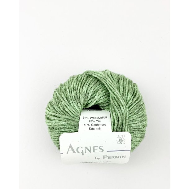 Permin - Agnes - merino/yak/cashmere uldgarn - Avocado (11) - 25g