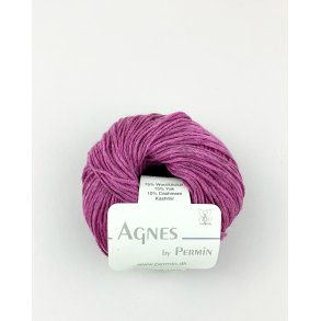 Permin - Agnes - merino/yak/cashmere uldgarn - Hindbr (12) - 25g