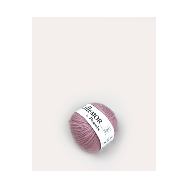 Permin - Lillemor - merino uldgarn - Pink (05) - 25g