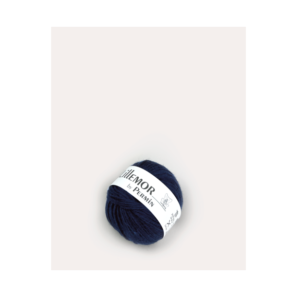 Permin - Lillemor - merino uldgarn - Navy Bl (10) - 25g