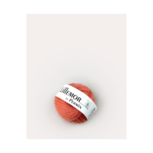 Permin - Lillemor - merino uldgarn - Koral (12) - 25g