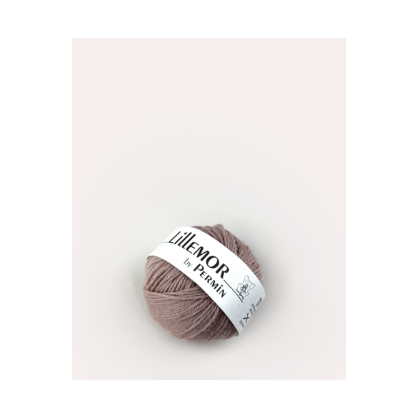 Permin - Lillemor - merino uldgarn - Smokey Pink (14) - 25g