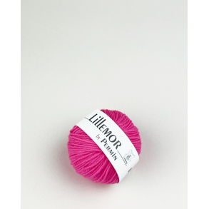 Permin - Lillemor - merino uldgarn - Hot Pink (15) - 25g