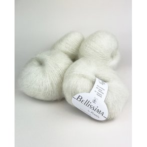 Permin - Bellissima - Mohair/uld/viscose garn - Rhvid 3002 - 50g