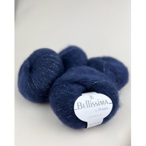 Permin - Bellissima - Mohair/uld/viscose garn - Marinebl 3089 - 50g