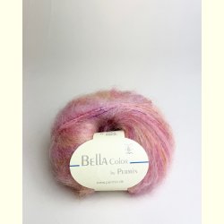 Permin - Bella Color - mohair/uld garn - Tulipanmark (148) - 50g