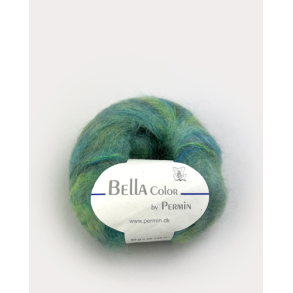Permin - Bella Color - mohair/uld garn - Grn (151) - 50g