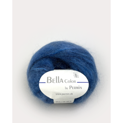 Permin - Bella Color - mohair/uld garn - Bl (156) - 50g