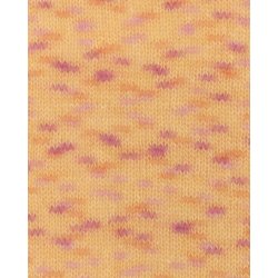 Permin - Bella Color - mohair/uld garn - Orange/Pink/Syren (172) - 50g