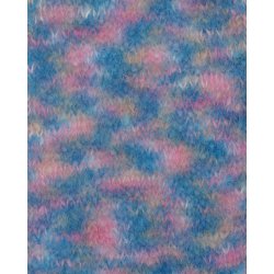 *Permin - Bella Color - mohair/uld garn - Turkis/Pink/Lilla (178) - 50g