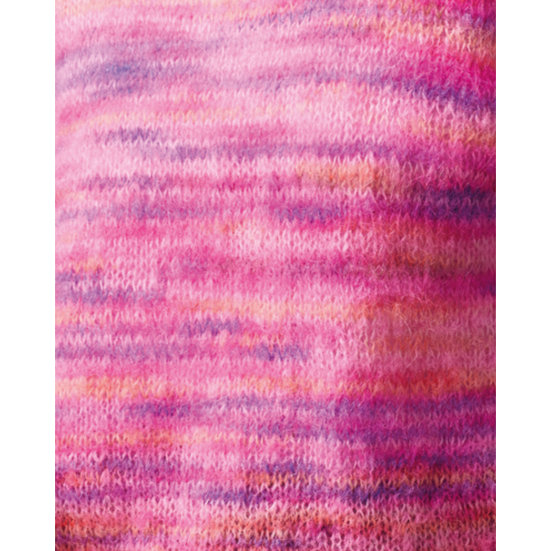 Permin - Bella Color - mohair/uld garn - Neon Pink (188) - 50g