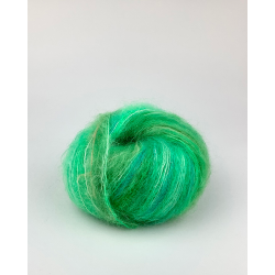 Permin - Bella Color - mohair/uld garn - Neon Grn (189) - 50g