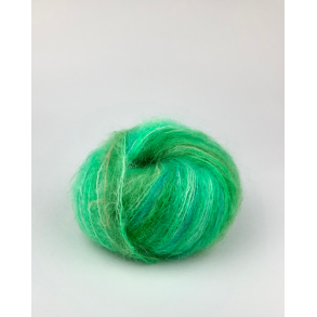Permin - Bella Color - mohair/uld garn - Neon Grn (189) - 50g