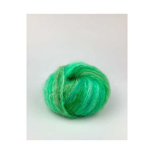 Permin - Bella Color - mohair/uld garn - Neon Grn (189) - 50g