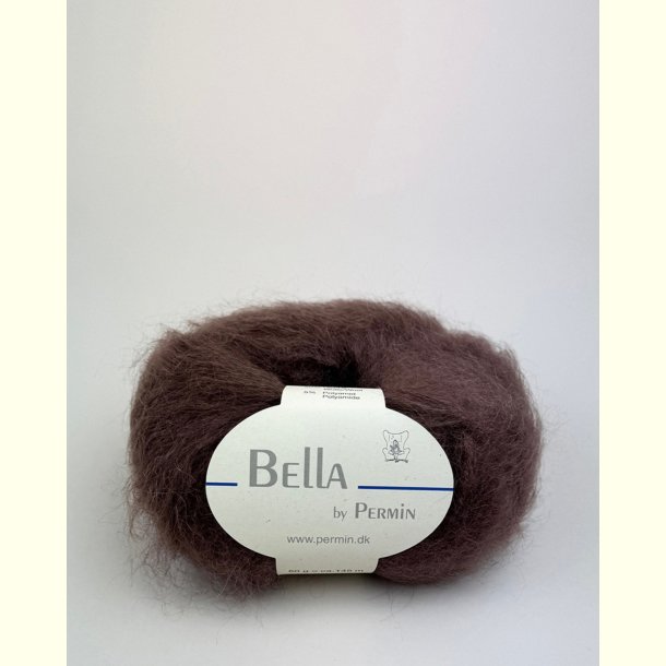 Permin - Bella - mohair/uld garn - Nougatdr�m (102) - 50g