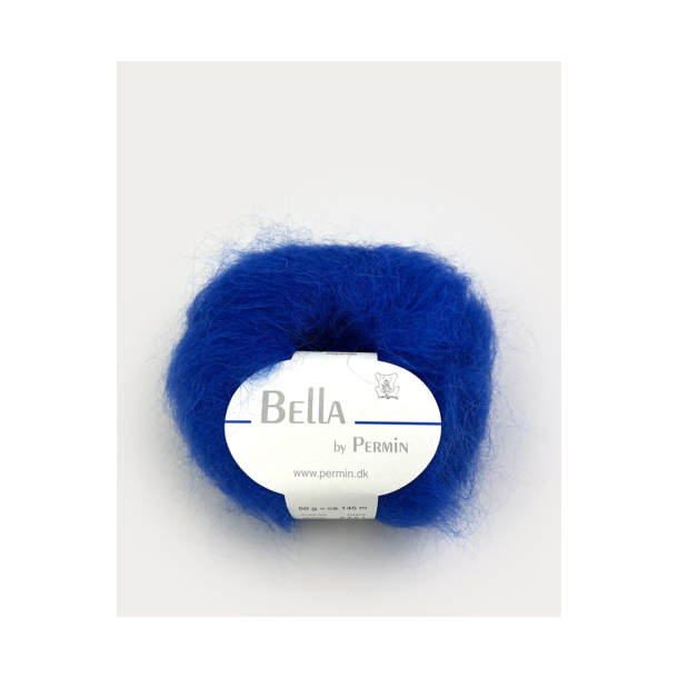 Permin - Bella - mohair/uld garn - Kobolt (249) - 50g