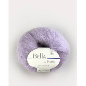 Permin - Bella - mohair/uld garn - Sart Violet (273) - 50g