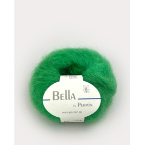 Permin - Bella - mohair/uld garn - Sportgrn (276) - 50g