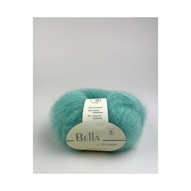 Permin - Bella - mohair/uld garn - Atlantis (295) - 50g