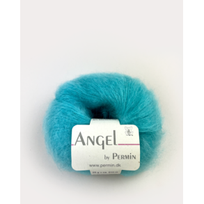 Permin - Angel - mohair/silke garn - Turkis Aqua (101) - 25g