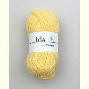 Permin - Ida - Bomuldsgarn - Solskin 03 - 50g