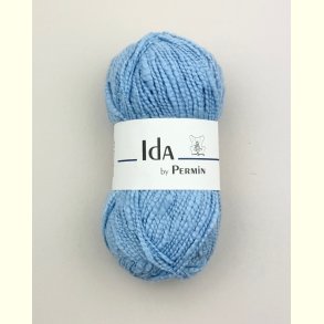 Permin - Ida - Bomuldsgarn - Chambraybl� 06 - 50g
