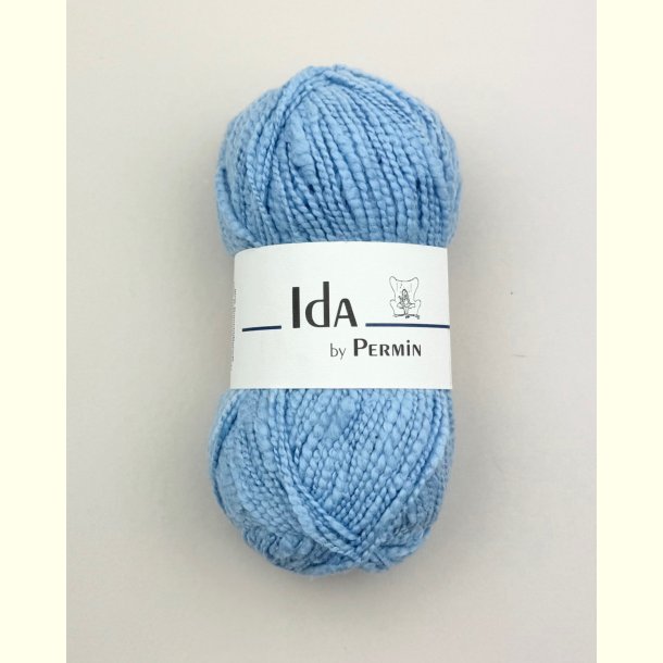 Permin - Ida - Bomuldsgarn - Chambraybl� 06 - 50g