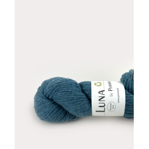 Permin - Luna - recycled uldgarn - Petrol (10) - 50g