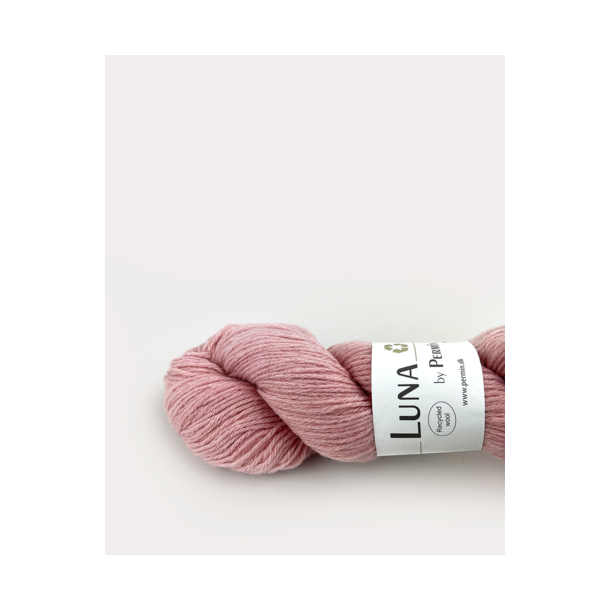 Permin - Luna - recycled uldgarn - Lyser�d (12) - 50g