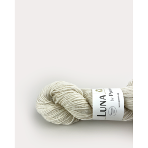 Permin - Luna - recycled uldgarn - Rhvid (13) - 50g