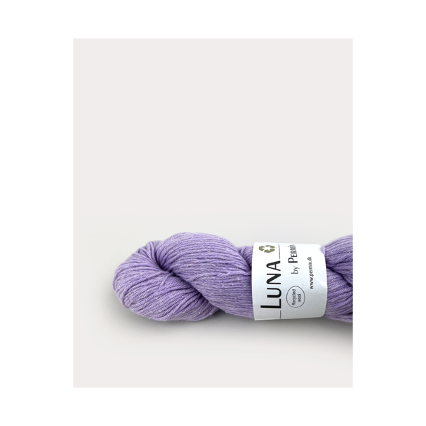 Permin - Luna - recycled uldgarn - Lyselilla (17) - 50g
