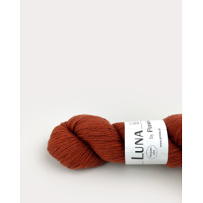 Permin - Luna - recycled uldgarn - Rust (19) - 50g