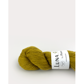Permin - Luna - recycled uldgarn - Oliven Grn (20) - 50g