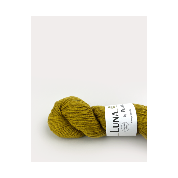 Permin - Luna - recycled uldgarn - Oliven Gr�n (20) - 50g