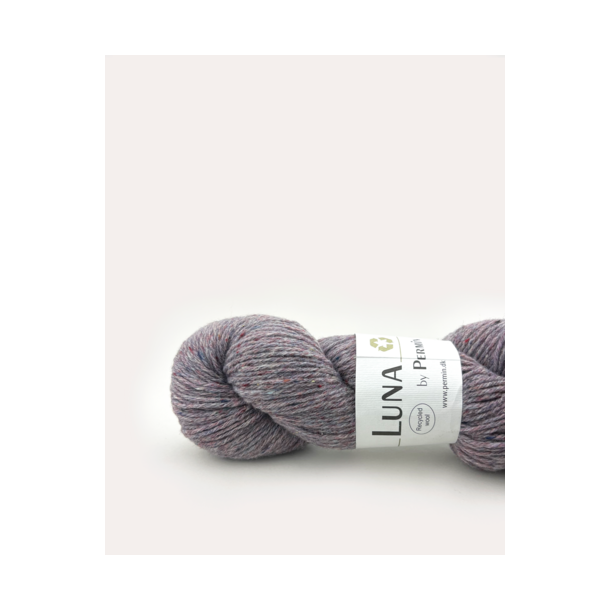 Permin - Luna - recycled uldgarn - Mauve (34) - 50g