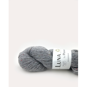 Permin - Luna - recycled uldgarn - Askegr (37) - 50g