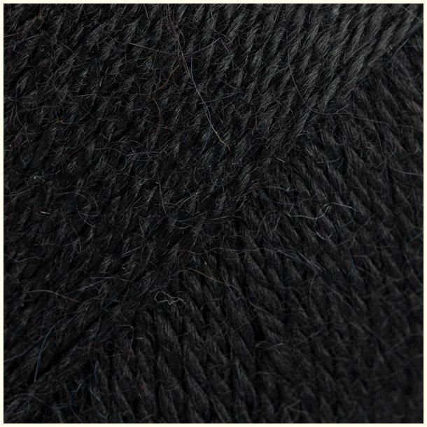 Drops - Alpaca - Alpaca uldgarn - Sort 8903 - 50g