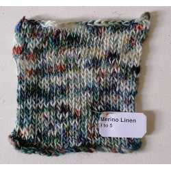 Cowgirl Blues - Merino Linen Gradient - Merinould og hrgarn - "9 to 5" - 100g