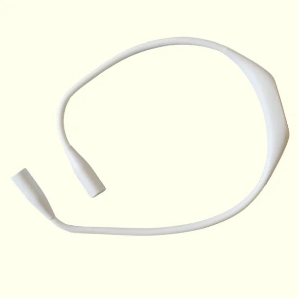 Hvid nakkelampe med LED lys - Genopladelig