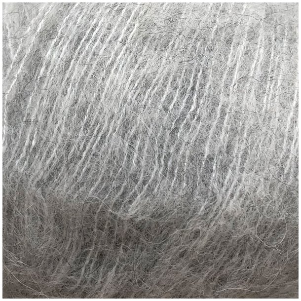 CaMaRose - Midnatssol - Alpaca/Merino/Lyocell garn - Askegr 9502 - 25g