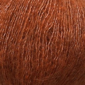 CaMaRose - Midnatssol - Alpaca/Merino/Lyocell garn - Brndt Orange 9538 - 25g