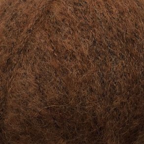 CaMaRose - Midnatssol - Alpaca/Merino/Lyocell garn - Kastaniebrun 9548 - 25g