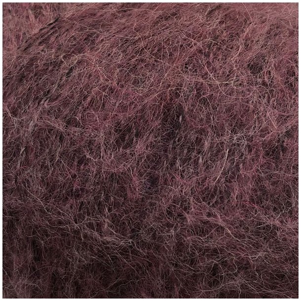 CaMaRose - Midnatssol - Alpaca/Merino/Lyocell garn - Aubergine 9558 - 25g