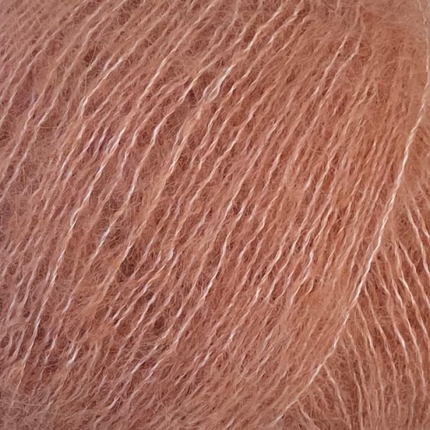 CaMaRose - Midnatssol - Alpaca/Merino/Lyocell garn - Sart Fersken 9608 - 25g