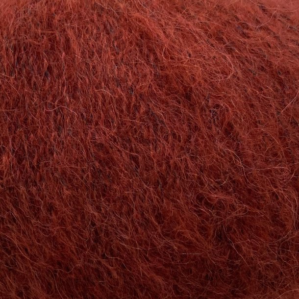 CaMaRose - Midnatssol - Alpaca/Merino/Lyocell garn - M�rk Tegl 9622 - 25g