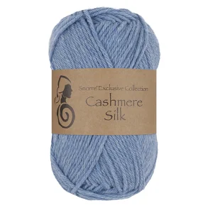 Viking Garn - Cashmere Silk - Cashmere og silkegarn - Lys Denim 620 - 25g