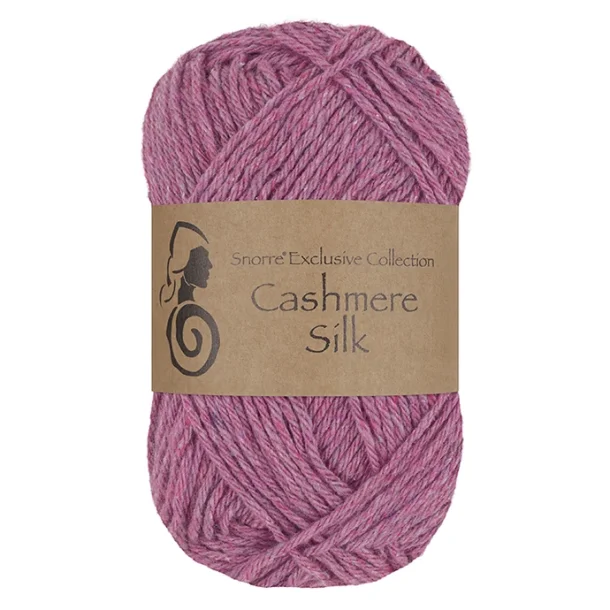 Viking Garn - Cashmere Silk - Cashmere og silkegarn - Syren 668 - 25g